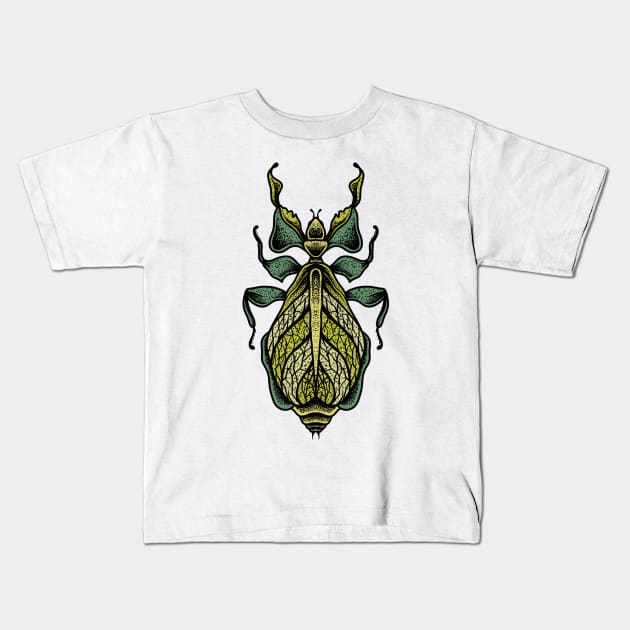 Insect 1 Kids T-Shirt by Tuye Project